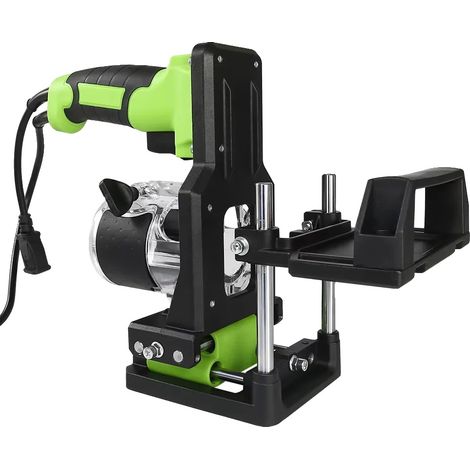 Support de machine à rainurer en bois, alliage d'aluminium, compatibilité de diamètre 64-65mm, course X de 43mm, course Y de 25mm, course Z de 28mm (1/5)