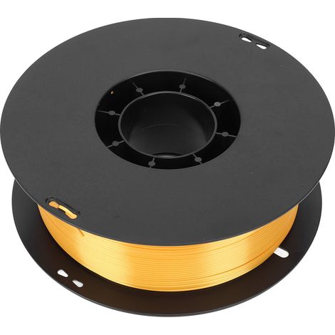 Filament PLA monochrome de 1,75 mm pour imprimante 3D, vitesse de défilement de 40 à 500 mm/s, idéal pour le prototypage et la fabrication. Conditionnement : 1 kg x 340 m. (1/5)