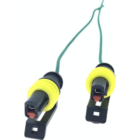 Kfz-Kabelbaum DJ7011-1.5-21, kunststoffummantelter Stecker, 1-Loch-Elektroniksteckergehäuse (1/5)