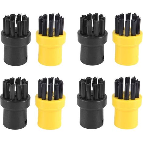 Packung mit 8 Borstenbürstendüsen für Handdampfreiniger SC1 SC2 SC3 SC4 SC5 SC7 (1/4)