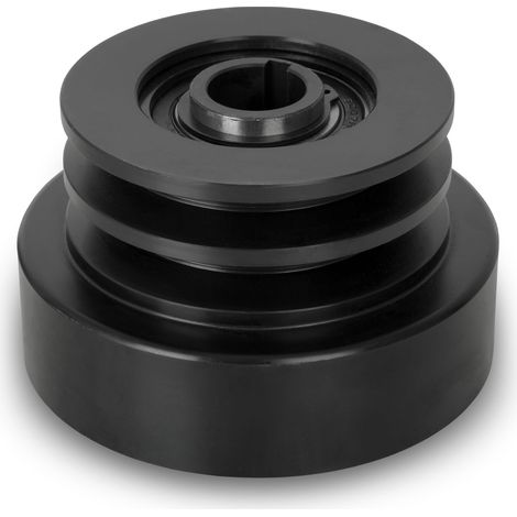 Eberth – Embrayage centrifuge 25mm – 3 mâchoires – Diamètre poulie 58mm – Largeur rainure 6/13mm – Montage facile sur moteur essence