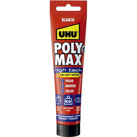 Colla UHU poly max high tack express impermeabile elastica