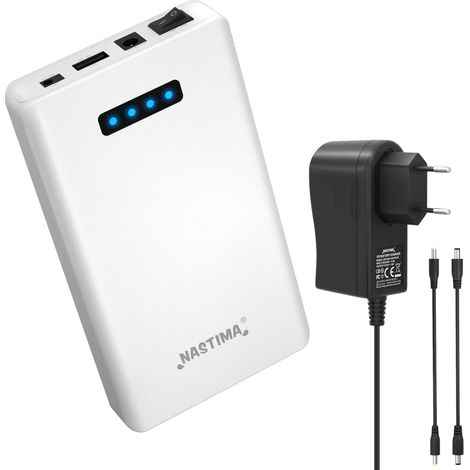 Pack Batterie Lithium-ION 12V 5200mAh 57,72Wh avec Double Sortie 12V 9V DC et 5V USB pour Les Bandes LED, Les Caméras de Vidéosurveillance, Les Jumelles, etc, avec Chargeur (1/5)