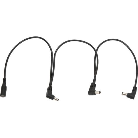 Câble de Guitare 1 vers 3 avec Alimentation Effets et Port de Charge (1/5)