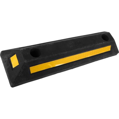 Butée de Stationnement en Caoutchouc pour SUV et Pneus, Limiteur de Place Stable avec Forme de Bordure, pour Parkings Résidentiels et Commerciaux (1/5)