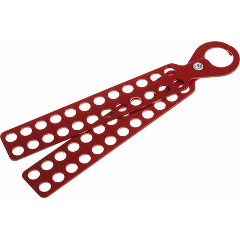 Crochet de verrouillage universel RS PRO 24 serrures Acier ( Prix pour 1 ) (1/3)