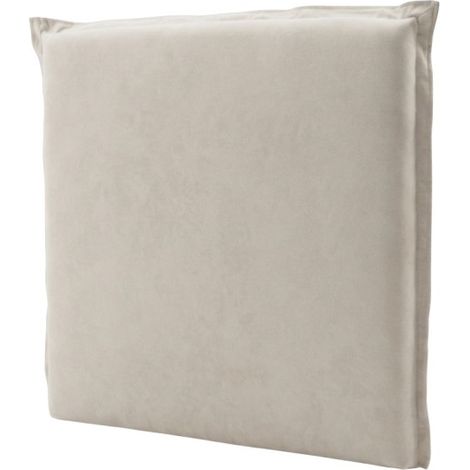 Gepolstertes Kopfteil Spanplatte beige 90/105cm
