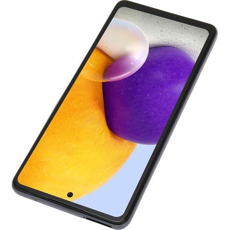 Écran tactile OLED 6,7 pouces avec capteur d'empreintes digitales pour Samsung Galaxy A72 5G 4G SM A725 SM A725M DS Noir