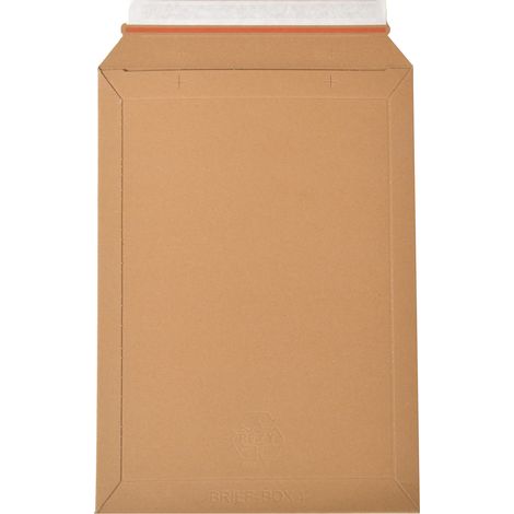 Lot de 5 enveloppes carton B-Box 4 MARRON format 250x353 mm (1/5)