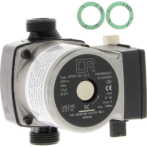 Circulateur ecs upo 15/30 - DE DIETRICH : S101316 (1/2)