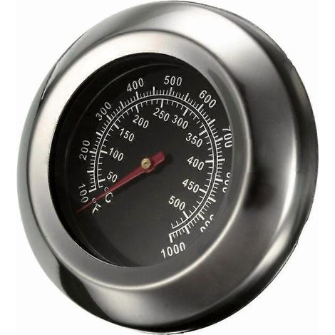 Thermomètre de cuisson en acier inoxydable 50-500 °C, thermomètre pour barbecue et fumoir, thermomètre pour four (1/4)