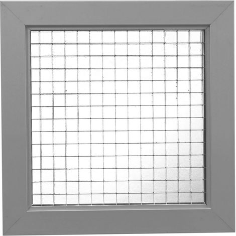 Grille de reprise à mailles fixes alu 900x300mm S&P (UNELVENT) 852495