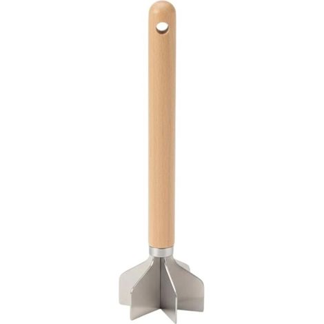 Manuel pour Pommes de Terre,Hachoir a Bœuf Haché a 6 Lames en Acier Inoxydable avec Trou de Suspension pour Bœuf,Poulet,Pommes de Terre,Avocats,Bananes (1/5)