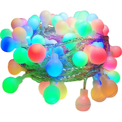 Guirlande Lumineuse LED - 15 M - 32 Modes - Télécommande - USB 5 V - Intérieur Extérieur - Blanc Chaud Multicolore (1/5)
