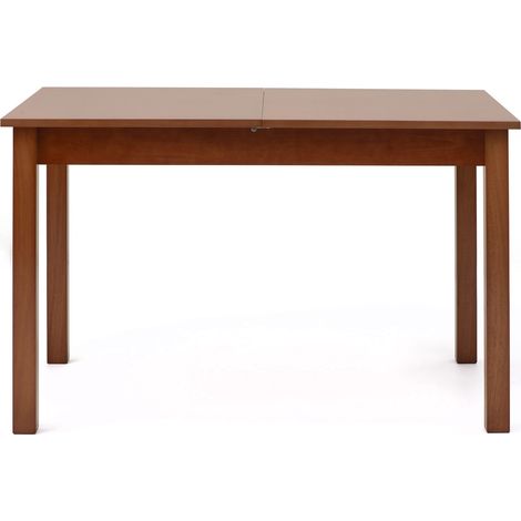 Mesa de Comedor extensible 120/150x80x75cm en maderas naturales color cerezo