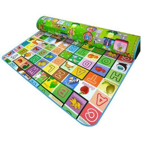 1.8x2M epais Puzzle Coussin Ramper Tapis etanche bebe Jouer tapis Enfant