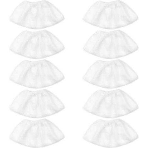 Lot de 10 pare-brise en microfibre pour accessoires vapeur Karcher EasyFix SC2, SC3, SC4, housse de remplacement pour buse à main (1/4)