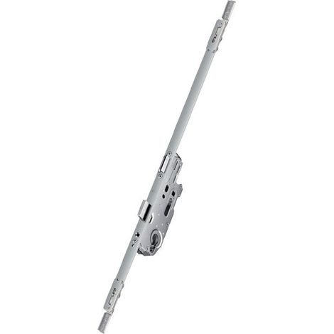 Serrure de rénovation Multisafe PZW 20/40/92/10mm Têtière plate argent 648mm R FUHR