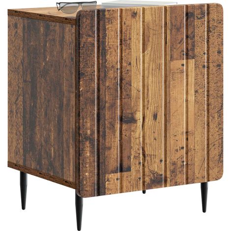 Maison Exclusive - Nachttisch Altholz 43 x 34,5 x 52 cm Holzwerks