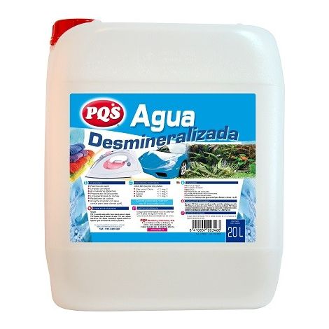 AGUA DESMINERALIZADA PQS 1152052 20 LT