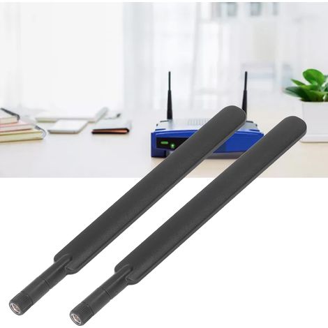 Antenne adhésive 4G LTE à aiguille interne SMA omnidirectionnelle pliable, module de transmission de données à gain élevé, noir (1/5)