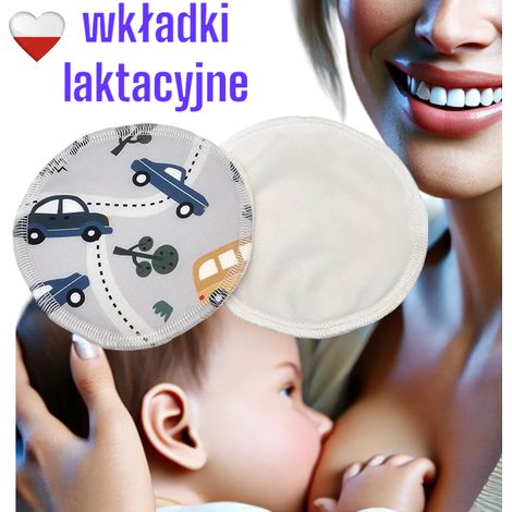 Compresas de lactancia PUL coolmax para coches Compresas de lactancia NappiMe (1/5)