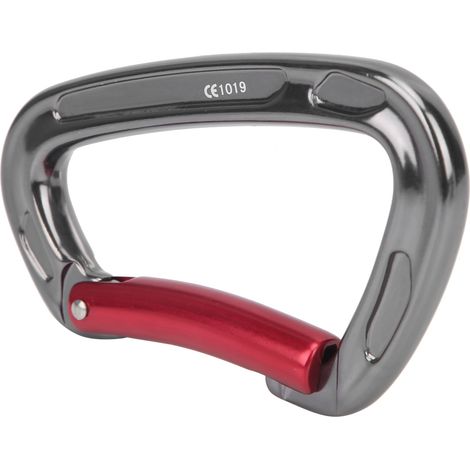 CAMNAL Outdoor Multifunktionskarabiner mit D-förmigem Aluminium-Kletterhaken (1/5)