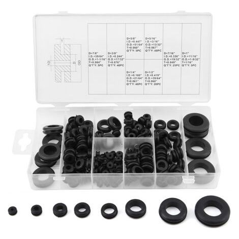 Durable and Practical Mineral Oil Resistant Rubber Grommet for Hydraulic Hoses (1/3)