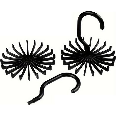 Porte-Cravates Rotatif Organisateur de Cravates pour Hommes. Capacité de 20 Cravates (1/5)