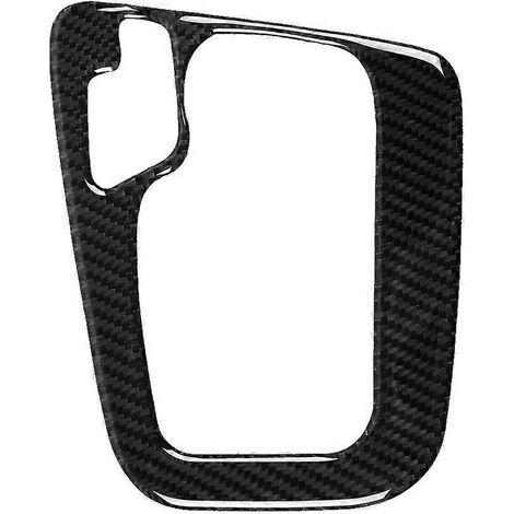 Cache de panneau de commande central en fibre de carbone pour conduite à gauche, compatible avec BMW Série 3 E46 (1998-2005) (1/4)