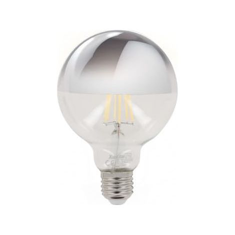 Ampoule LED Vintage G95 Globe Culot E27 - Angle Éclairage 320°- A Filament 8W Équivalant 60W 850 Lm - Globe - Lumière Blanc Chaud