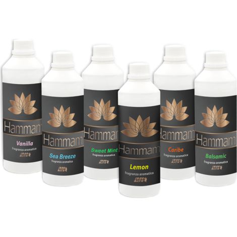 Kit Hammam Fragranze Assortite - 500 ml X 6 pz Metacril 943 00506