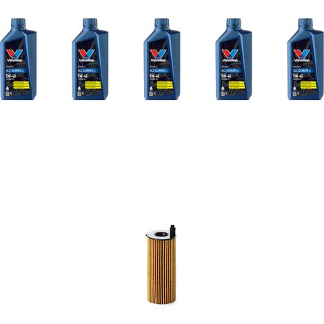 Kit filtro olio e 5L compatibile con Bmw x3 (G01,F97) 25dx 155kw dal 2018 (1/2)