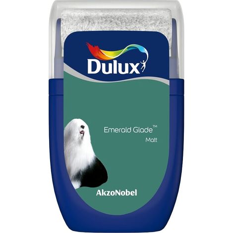 Dulux Retail Matt Emulsion Tester Paint Pot - 30ml - Emerald Glade