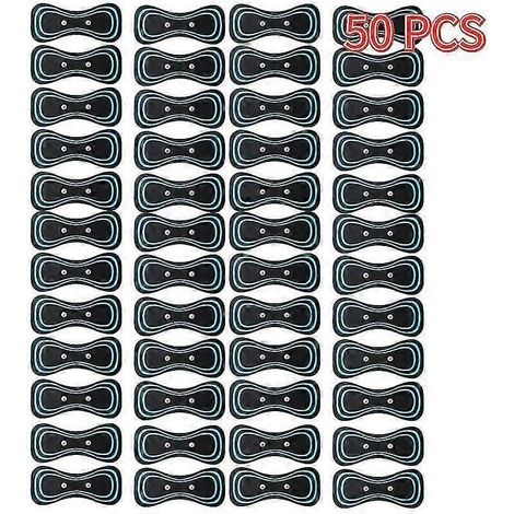 to 50 gel pads for neck massage, EMS muscle massage, pulsed adhesive back stimulation, cervical massage. (1/3)