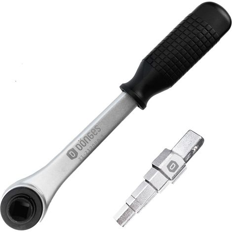 Clé à fourche avec cliquet