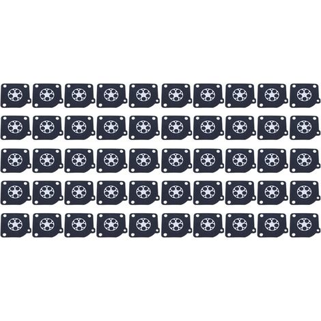A015006 Diaframma per carburatore, 50 pezzi, per ZAMA C1-M2B C1S-E1 C1S-E2 C1S-H4A C1S-H4B C1S-H4C C1S-H8 C1S-H8A