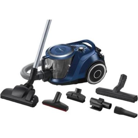 Bosch – Aspirateur sans sac 700W BGC41X36 – Filtration UltraAllergy – Silencieux 68dB – Système EasyClean – Tube télescopique 10m rayon d'action (1/8)
