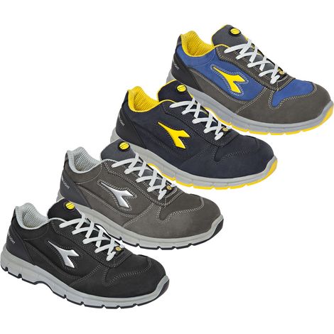 Zapatos de seguridad Diadora Run ll Low S3 ESD SRC - 48 (EU) - Gris / bleu
