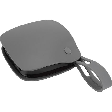 Mini Tragbarer explosionsgeschützter USB-wiederaufladbarer Handwärmer Powerbank für Zuhause und Büro (Grau) (1/5)