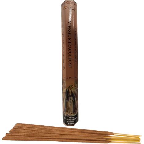20 Bâtonnets d'encens aromatika vierge senteur santal (1/2)