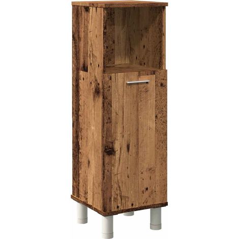 Maison Exclusive - Mobile da Bagno Legno Antico 30x30x95 cm in Legno Multistrato