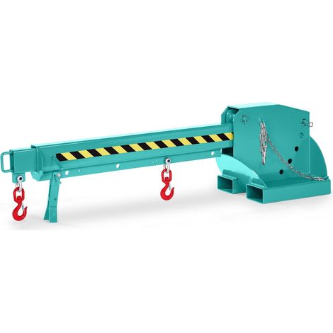RR Industrietechnik Kranarm Typ RKT5 bis zu 5000kg Tragkraft RAL 5018 Türkisblau
