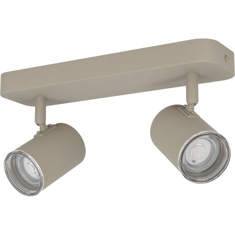 Eglo Deckenstrahler Balken Consuma sandfarben 2er GU10 (1/2)