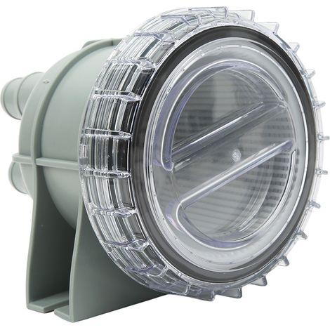 Filtre eau de mer transparent coque puissante pour bateaux voiliers yacht moteurs refroidisseurs hydrauliques (1/5)