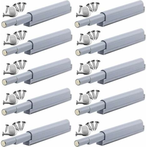 Push to open magnetic latches Magnetic push-open latches opens and closes door with a simple push (10 pieces) (1/5)