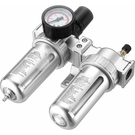 Druckregler Luftdruckregler SFR SFC2000 3000 4000 zweiteiliger Öl-Wasserfilter (SFC400 zweiteilig) (1/4)