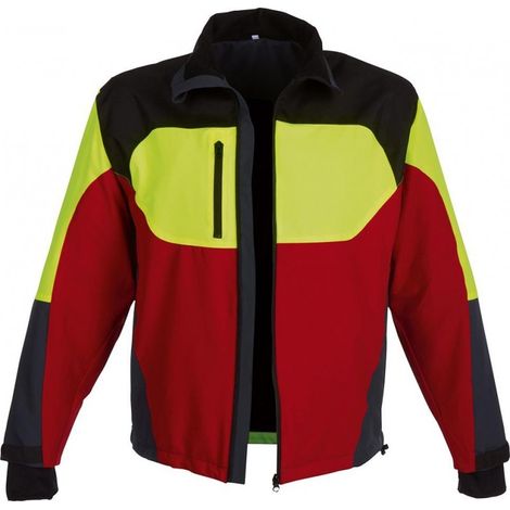 Chaqueta extensible Forest Jack Red Talla XL rojo/antracita./amarillo