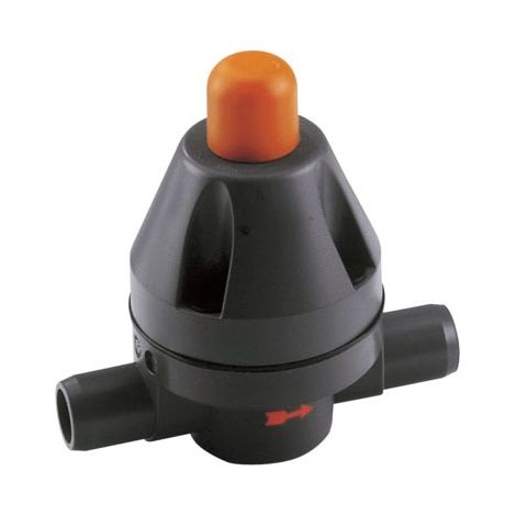 GF Druckhaltev.586 PVC-U/EPDM 1-6 bar d 75 Stutzen