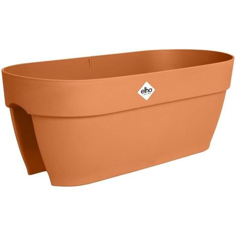 ELHO Balconnière Vibia Campana Flower Bridge 60 - Braun - L 26 x B 59 x H 22 cm - Balkon/Außenbereich - 100% recyceltes Material